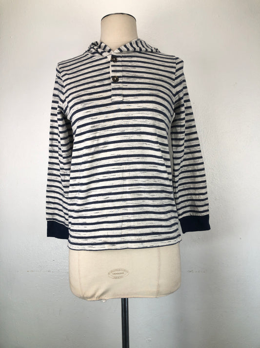 Abrigo Azul marino de Rayas Arizona