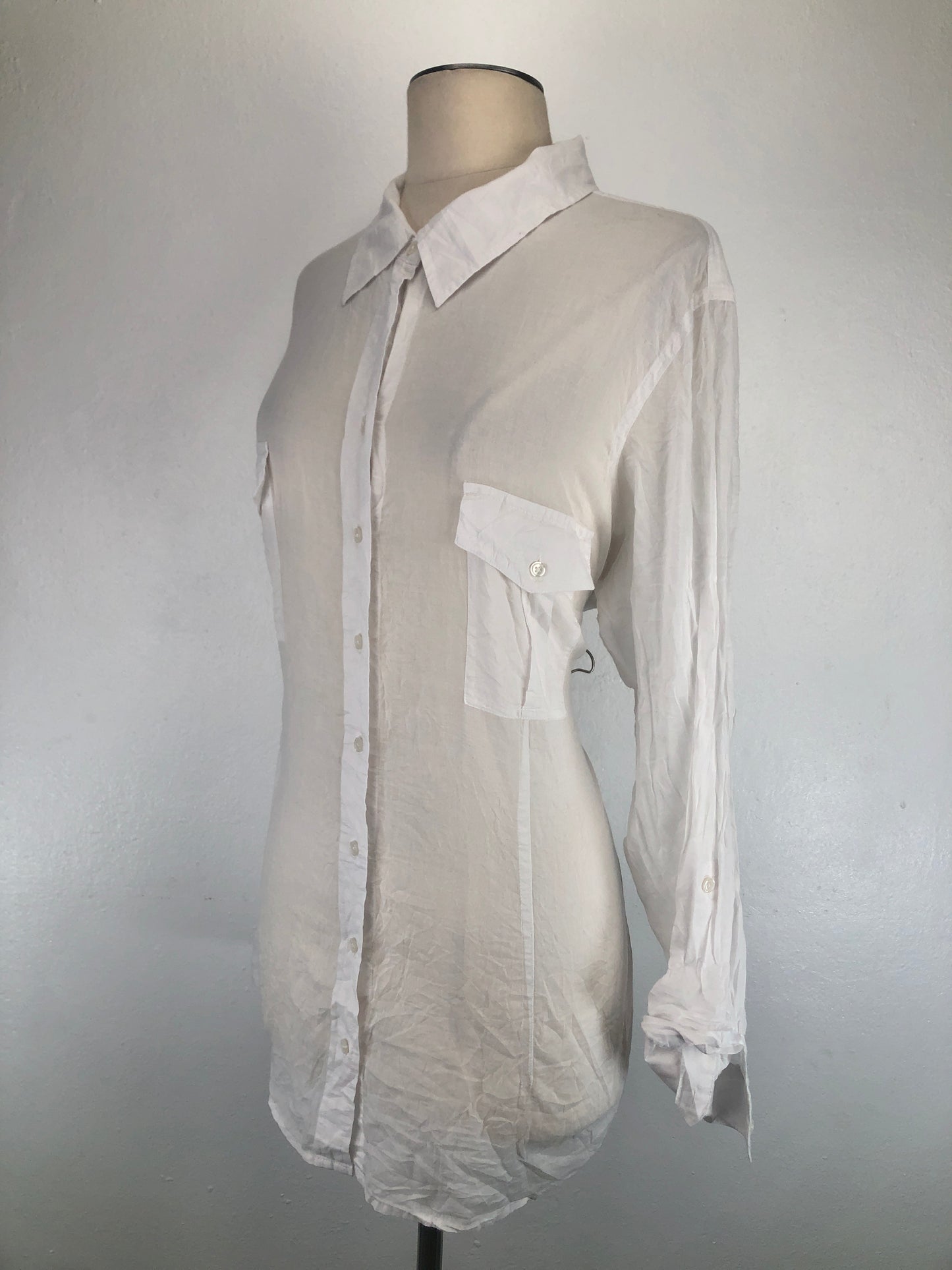Camisa Blanco Coldwater Creek