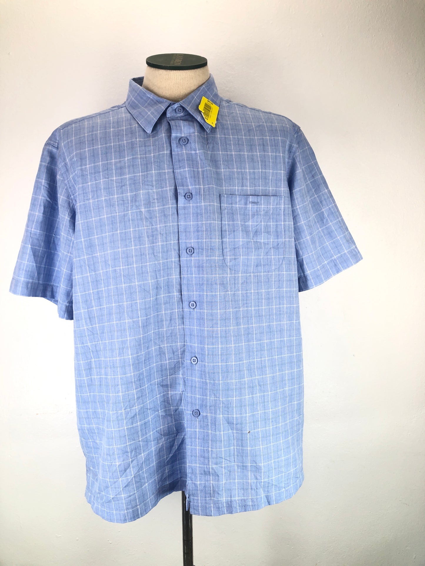 Camisa Azul claro de Cuadro George