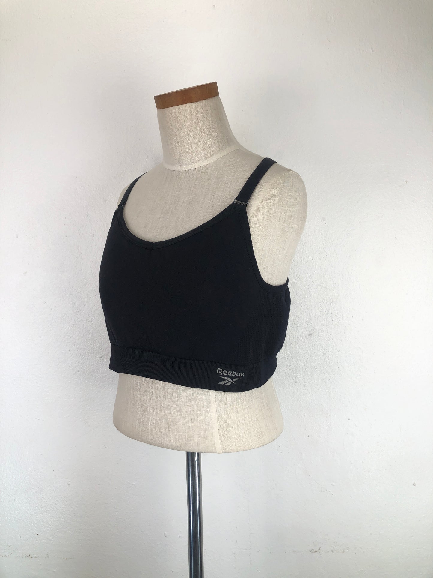 Blusita Negro Deportivo Reebok