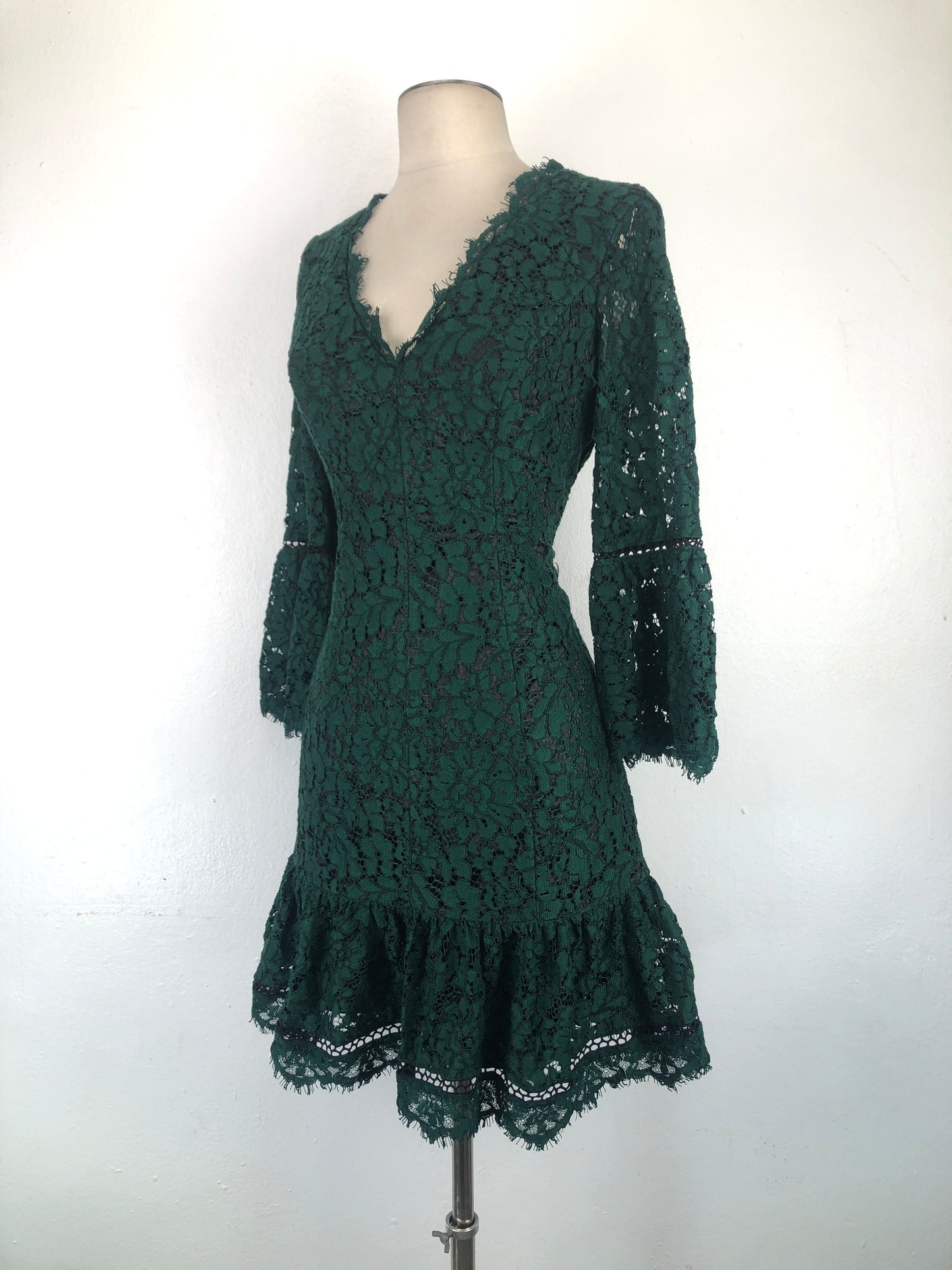 Vestido Verde Floral Eliza