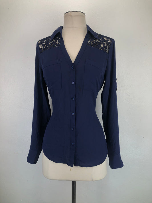 Camisa Azul marino Express