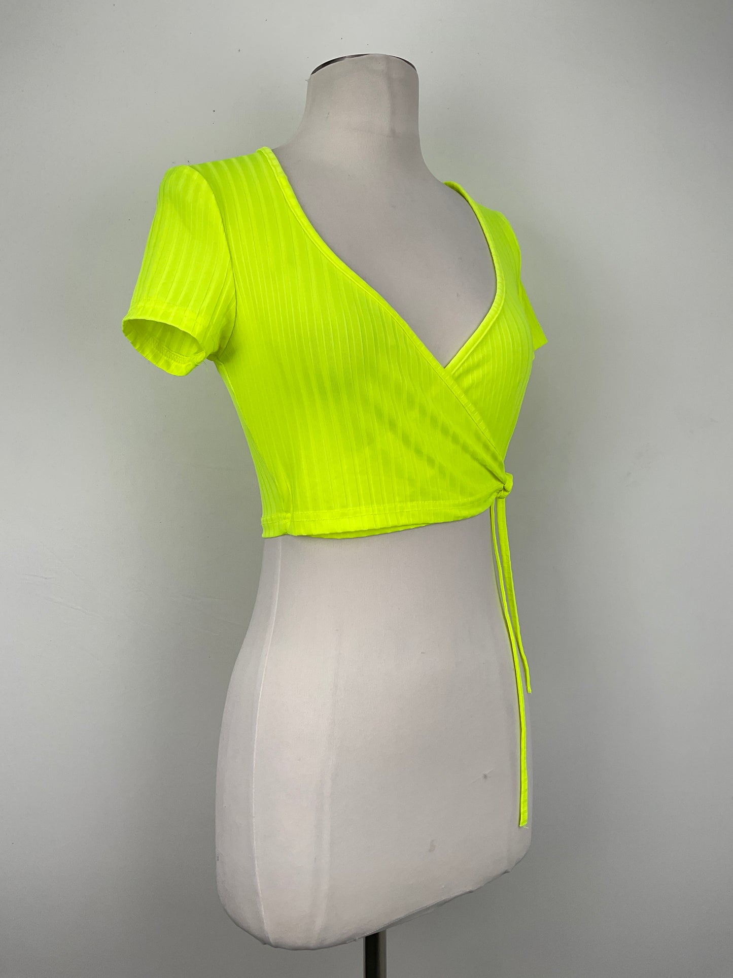 Blusa Verde Limón de Rayas Variangis