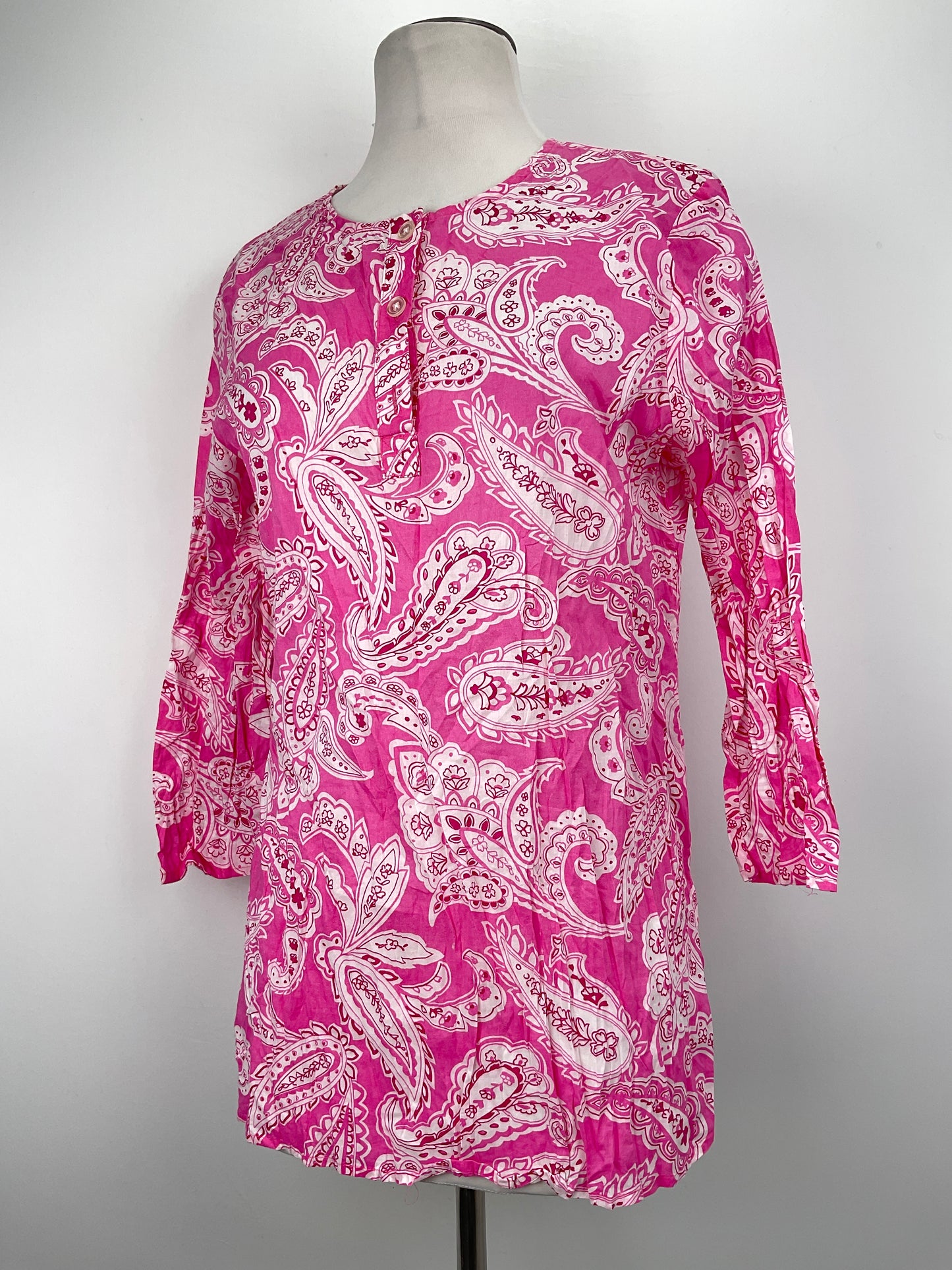 Blusa Rosado Floral Jaclyn Smith