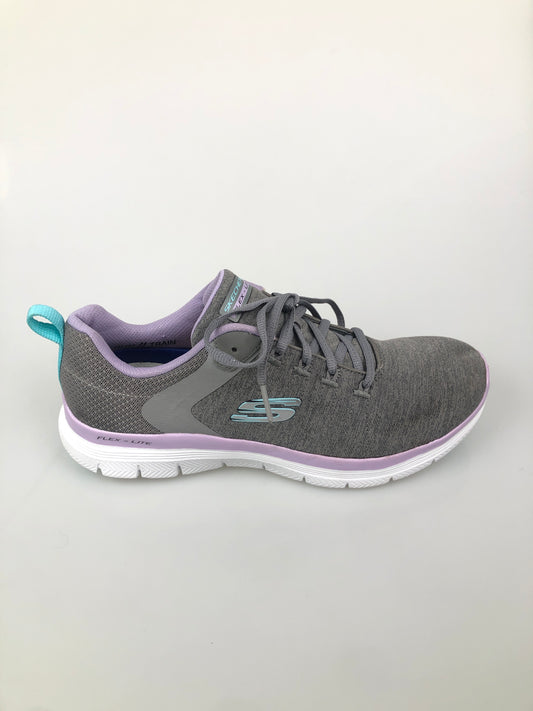 Tenis Gris Deportivo Skechers Flex Lite