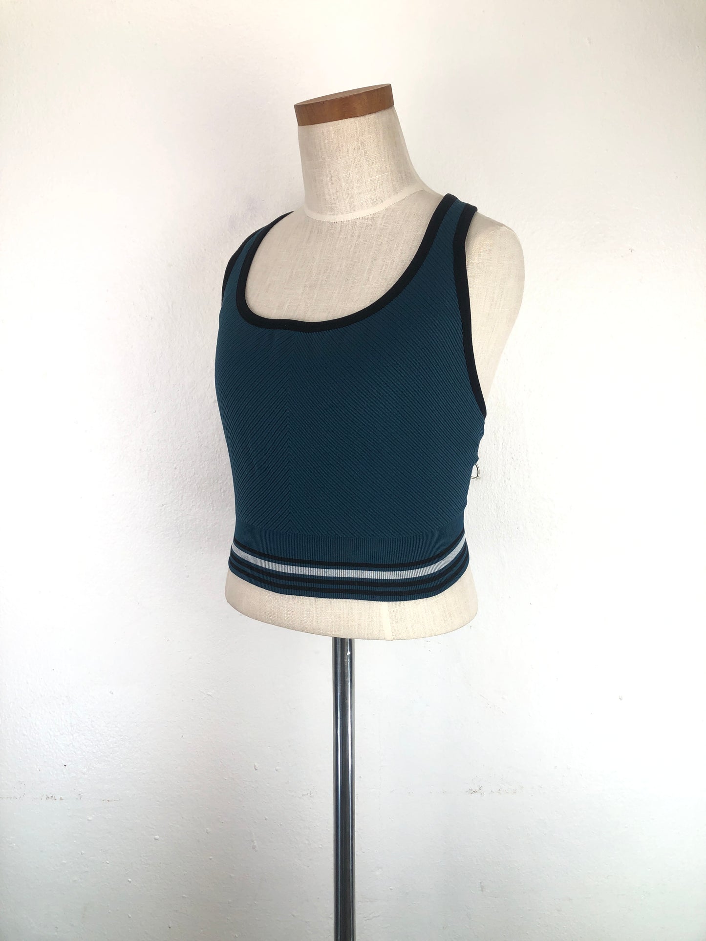 Blusita Verde Deportivo Seamless Racerback