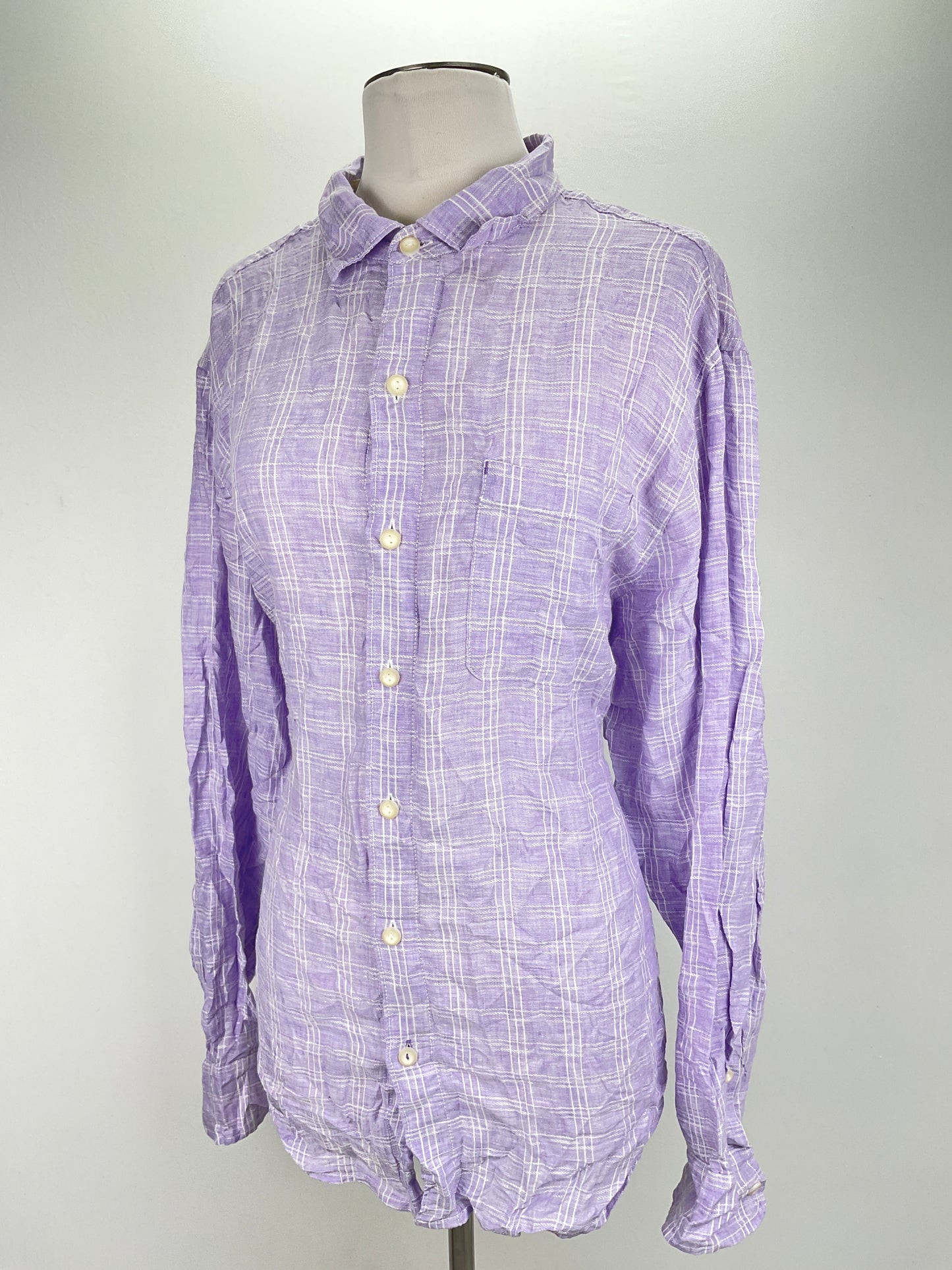 Camisa Morado de Cuadro Tommy Bahama