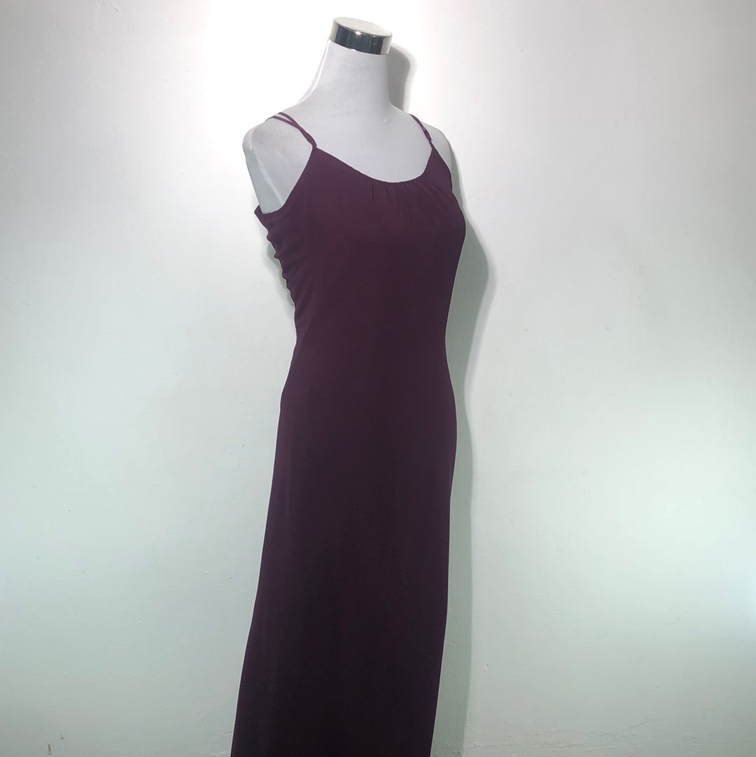 Vestido Rojo Vino Forever 21