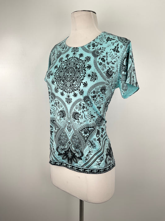 Blusa Azul claro Floral Coco’s Clozet