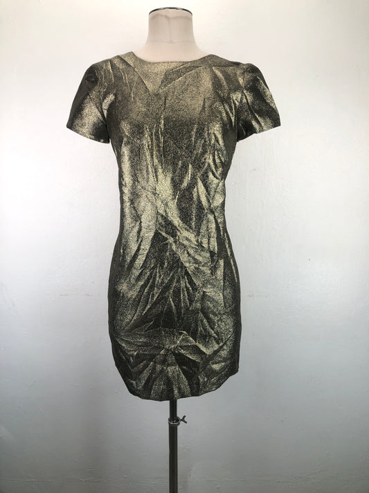 Vestido Dorado Madewell