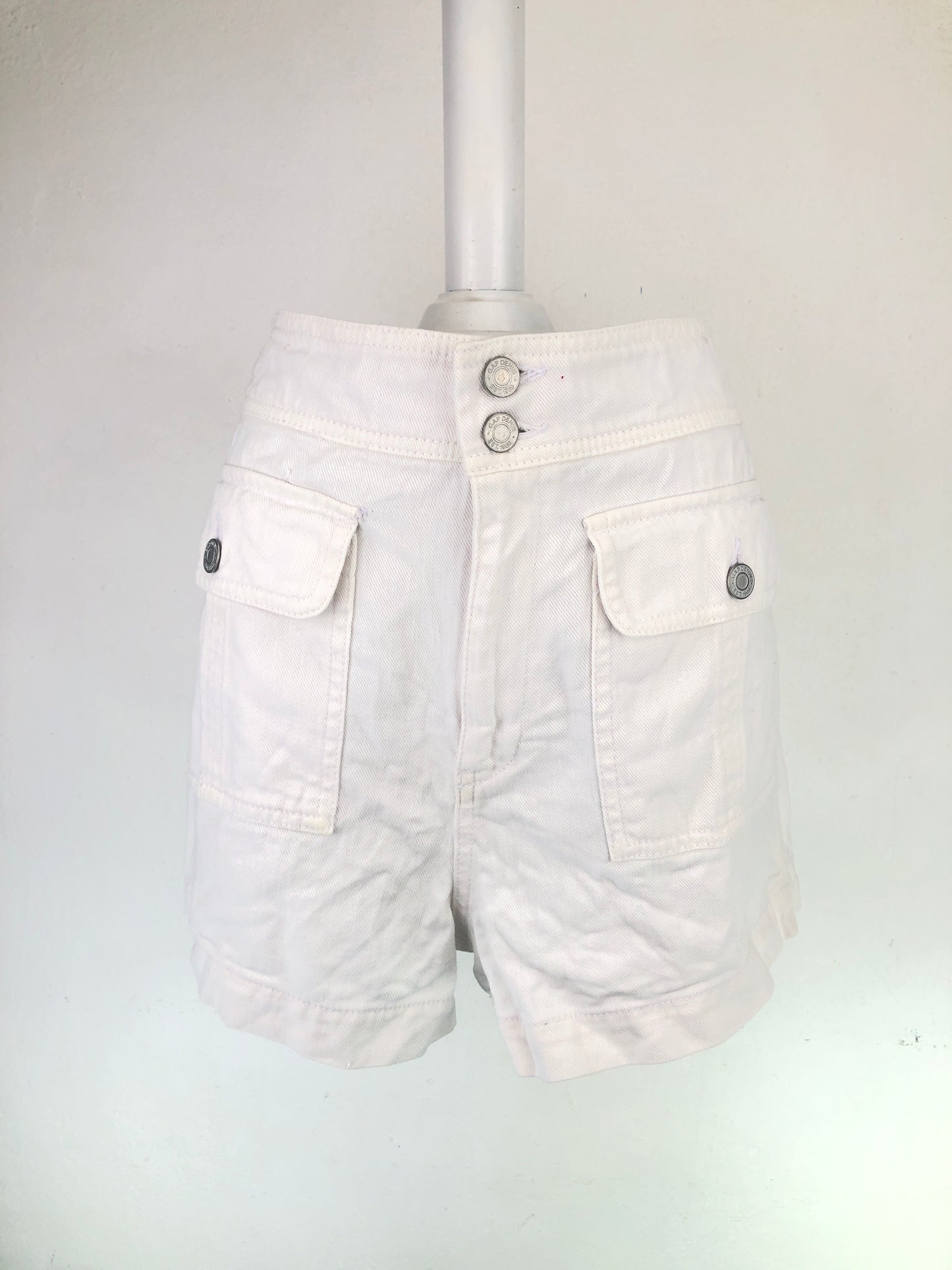 Short De Mujer Blanco Gap