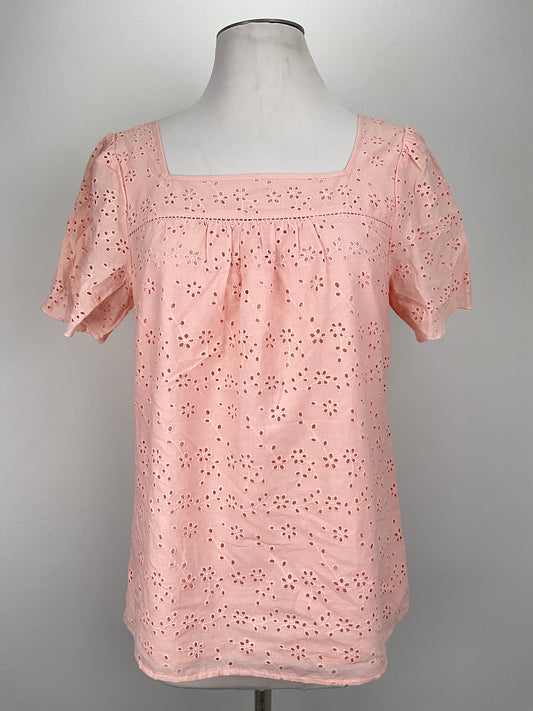 Blusa Naranja Floral Talbots