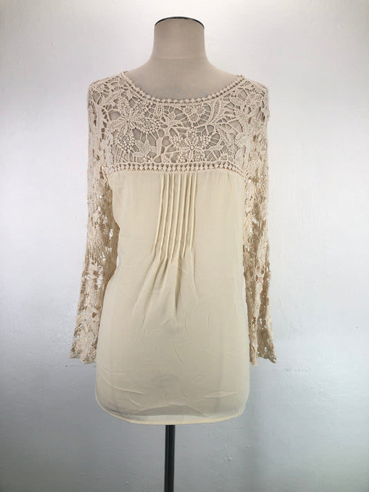 Blusa Crema Adiva
