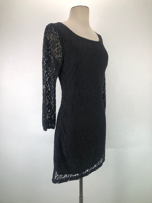 Vestido Negro de Flores Variangis