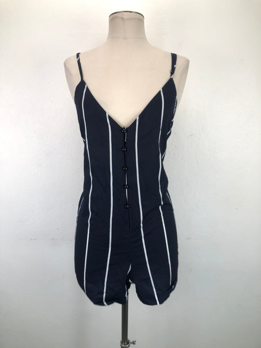 Enterizo Azul marino de Rayas Variangis