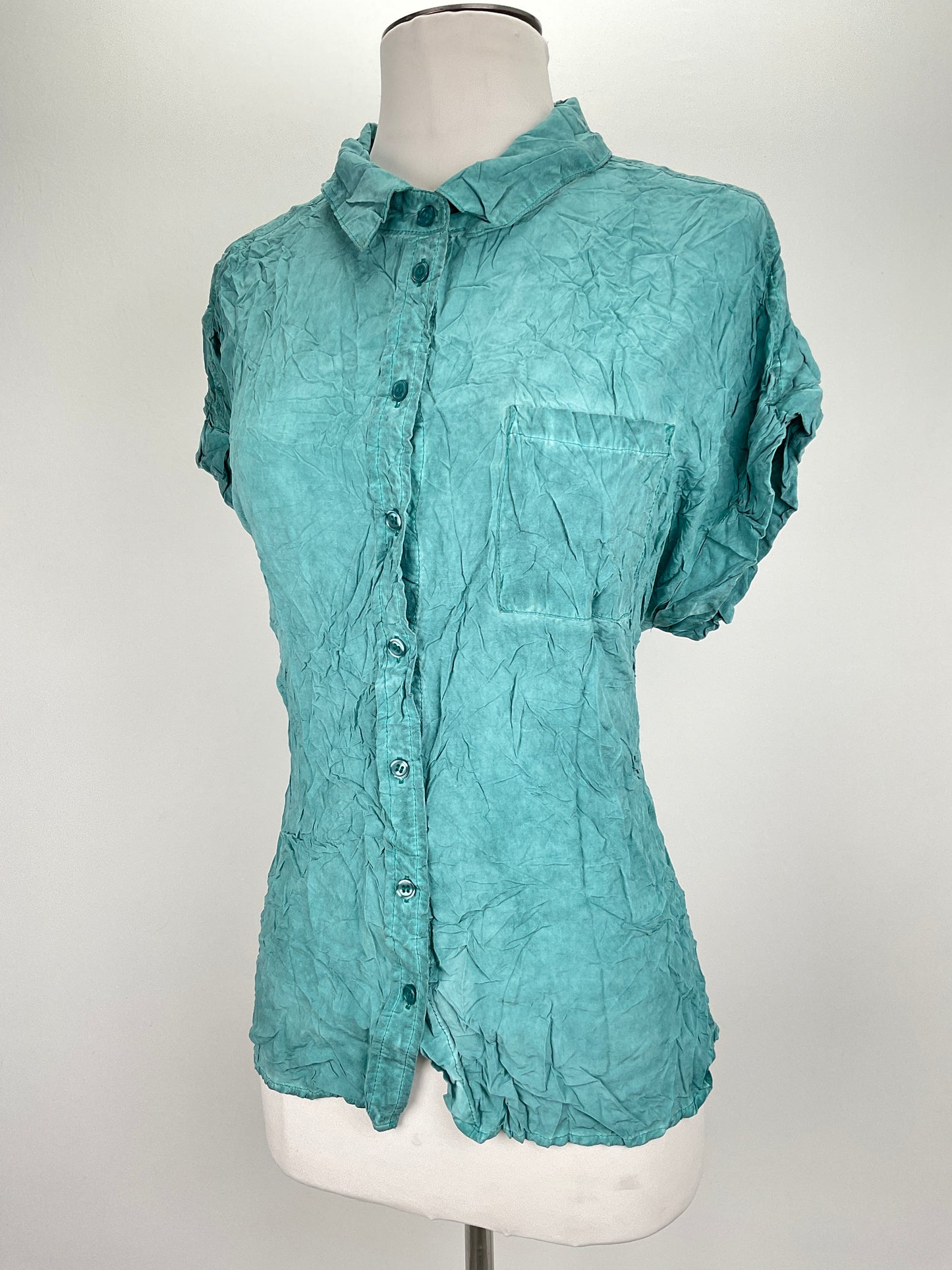 Camisa Turquesa Velvet Heart
