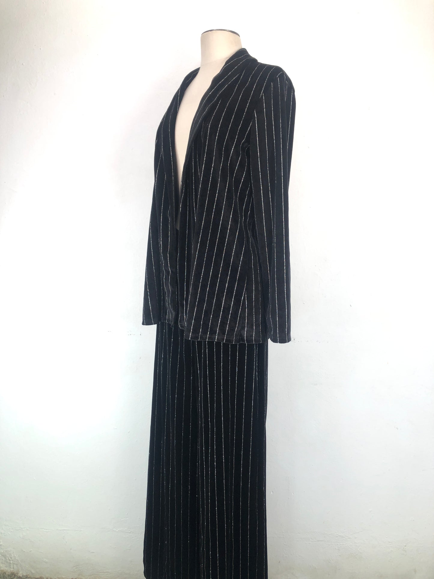 Conjunto Negro De Brillo Tezenis