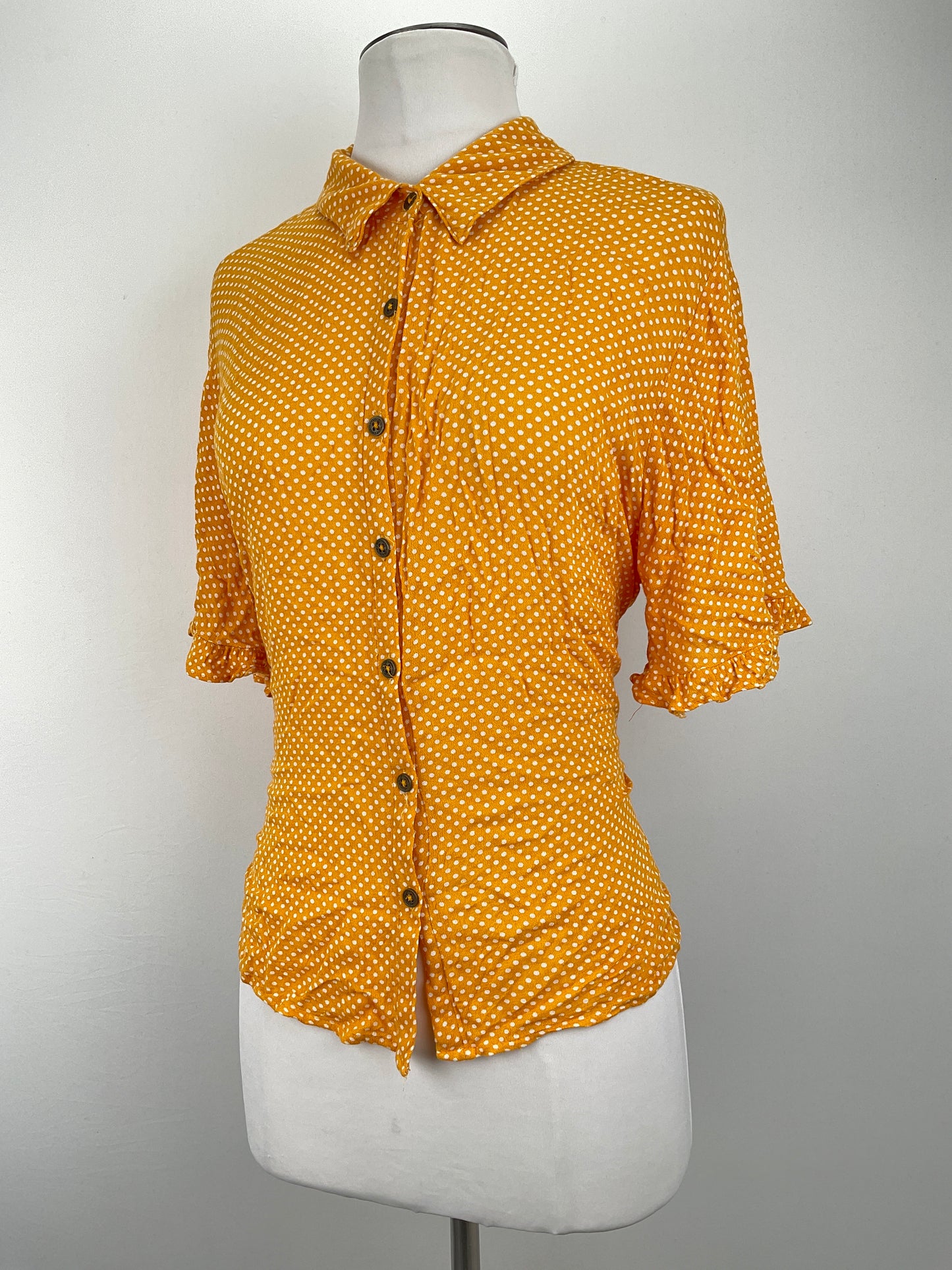 Camisa Amarillo de Lunares Jolt