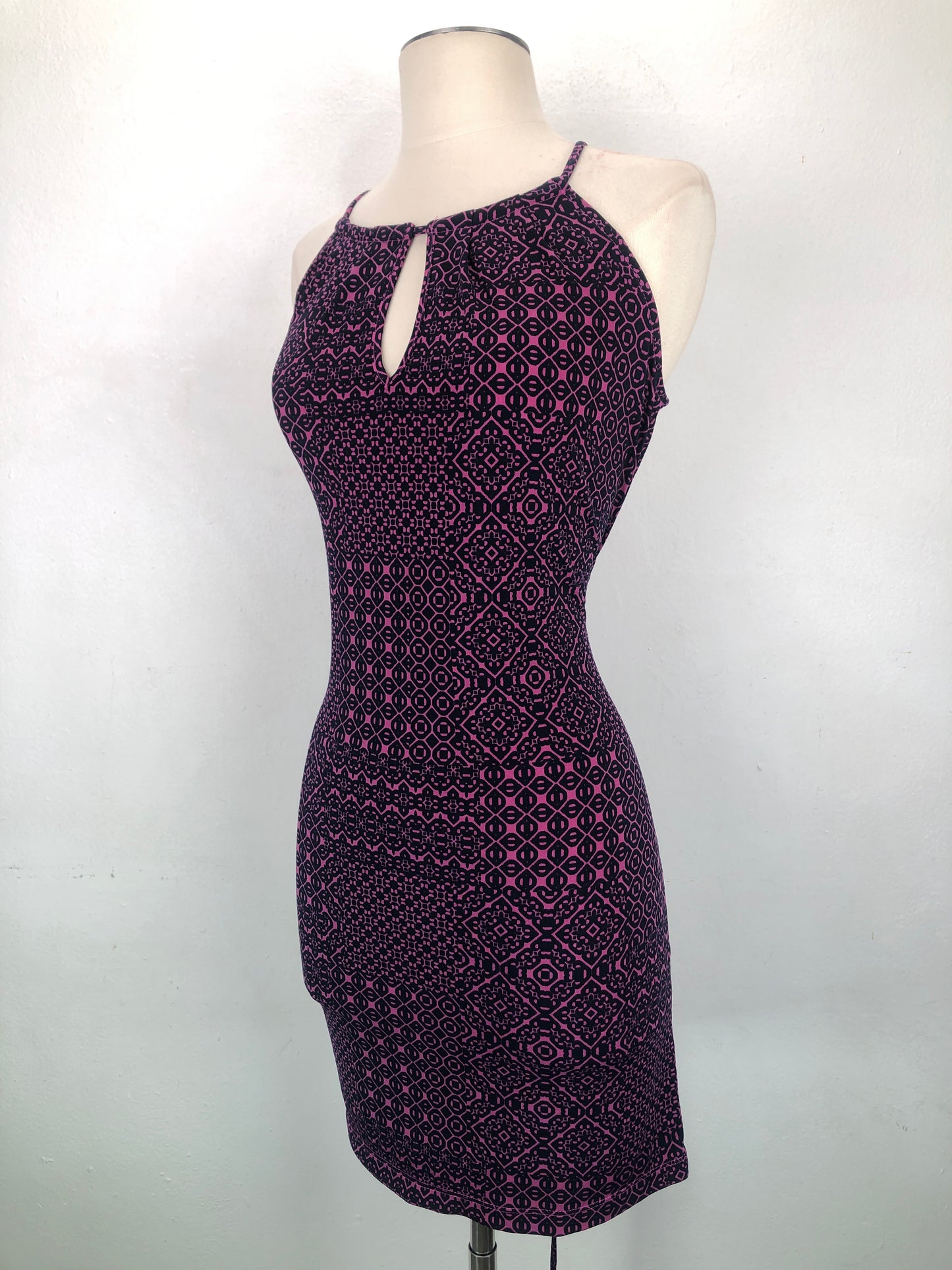 Vestido Morado Banana Republic