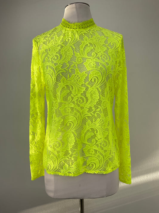 Blusa Verde Floral Floral Whispers