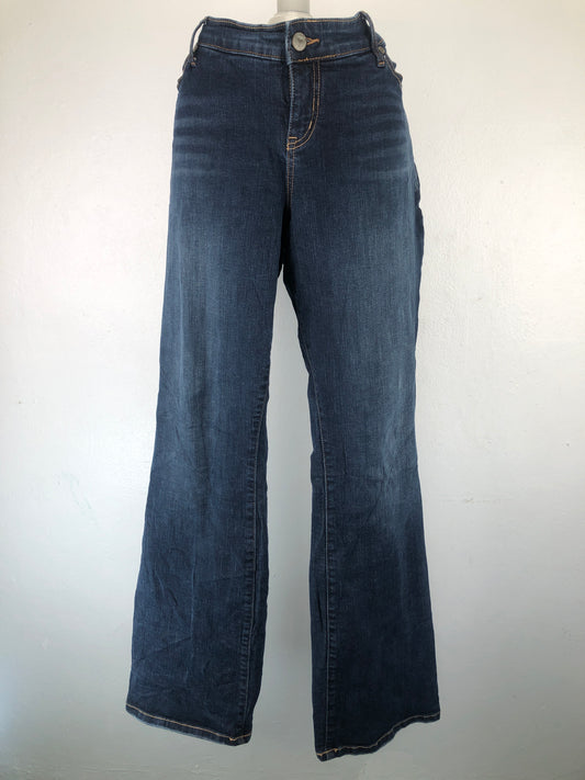 Pantalon Azul Mom Jeans Torrid