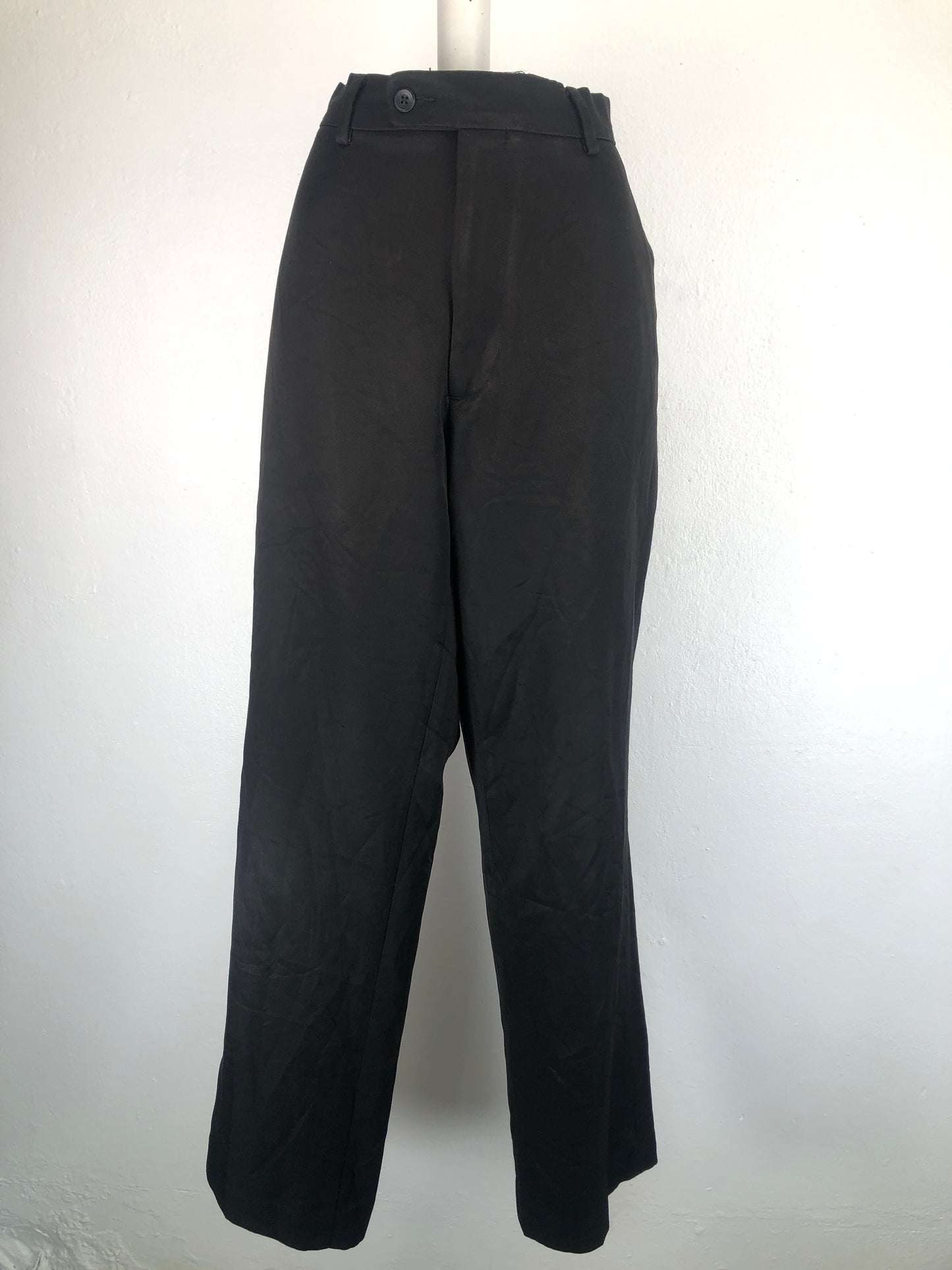 Pantalon Negro de Vestir Perry Ellis Portfolio