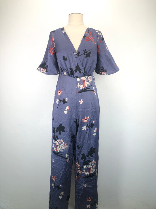 Enterizo Morado De Flores Avec Les Filles