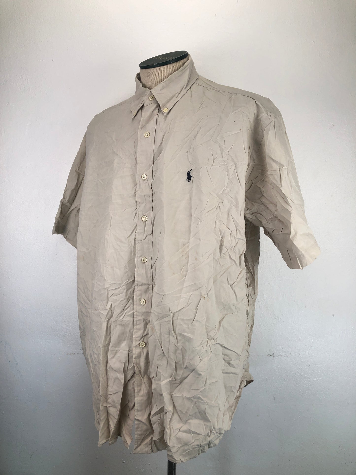 Camisa Crema Ralph Lauren