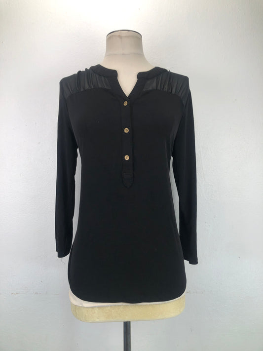 Blusa negro Anne Klein