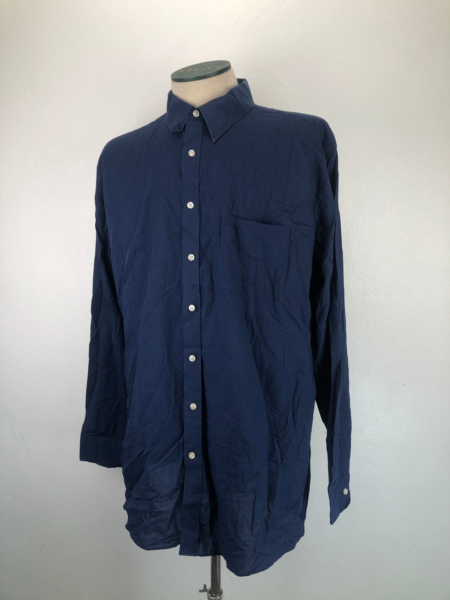 Camisa Azul Marino Staffort