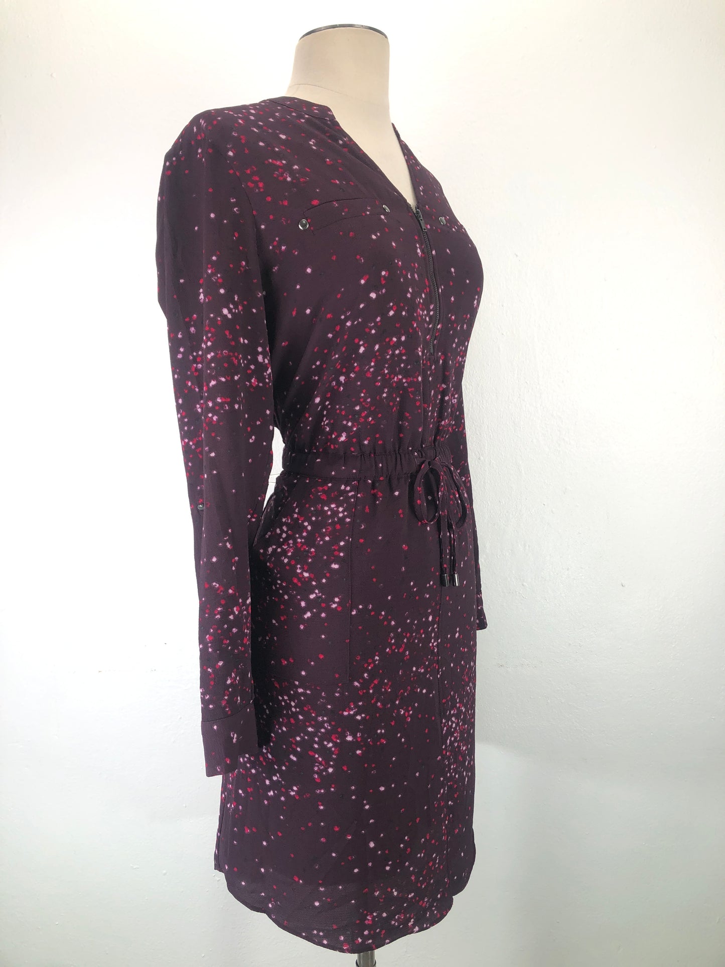 Vestido Morado de Lunares Apt.9