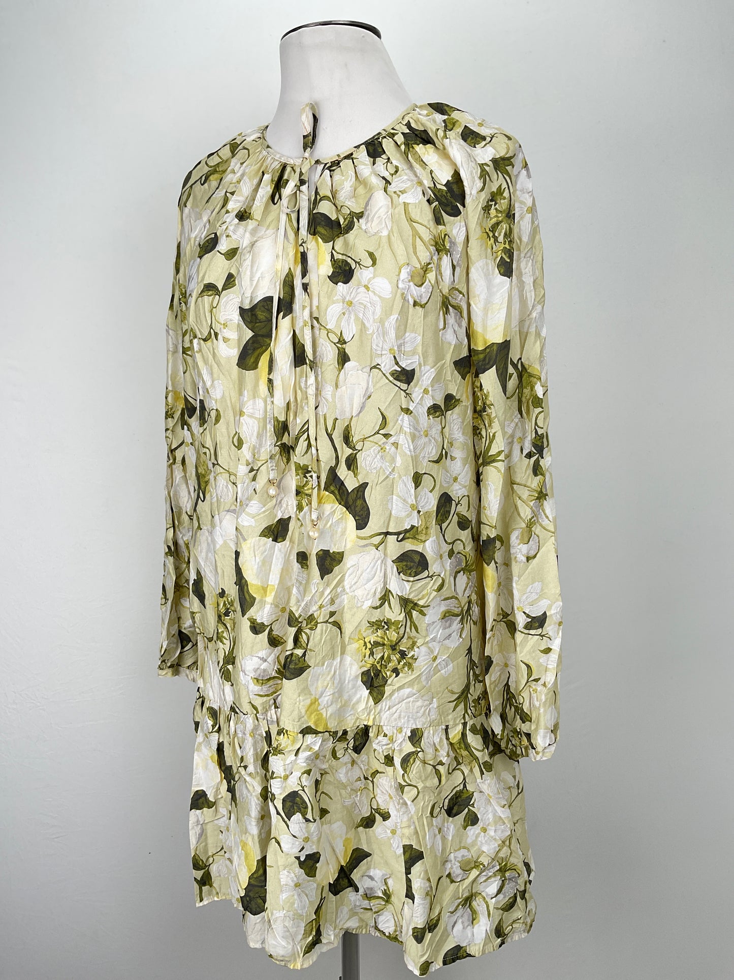 Vestido Verde Floral Variangis