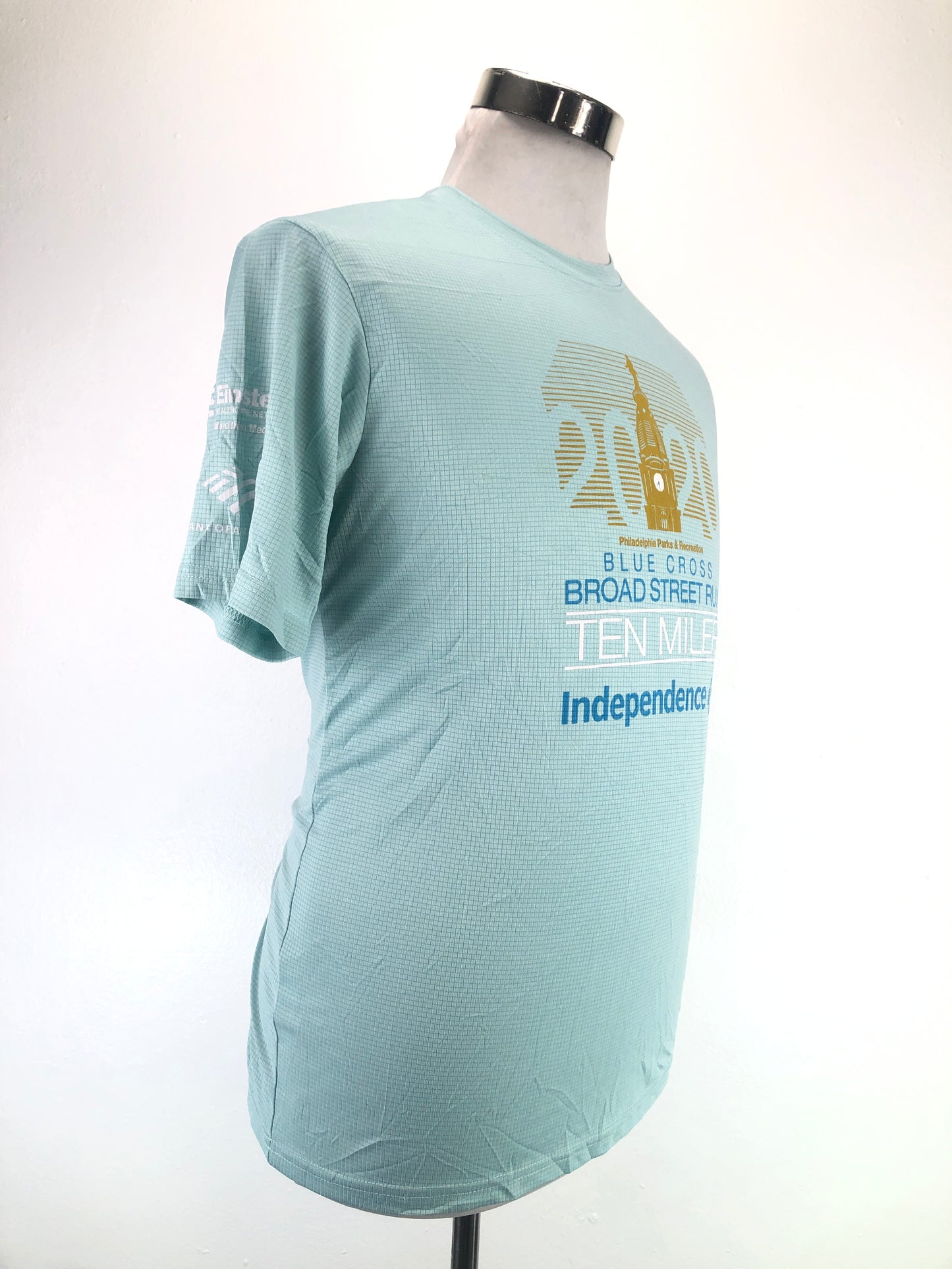 Camiseta Azul Deportivo claro Lattice