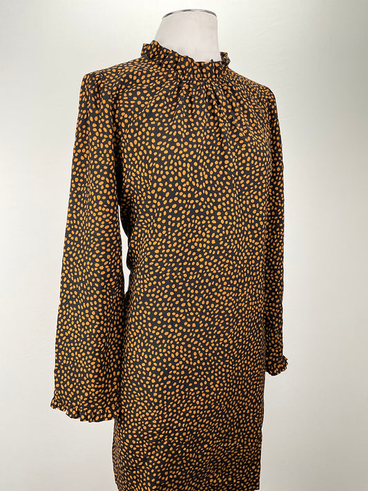 Vestido Negro de Lunares J. Crew