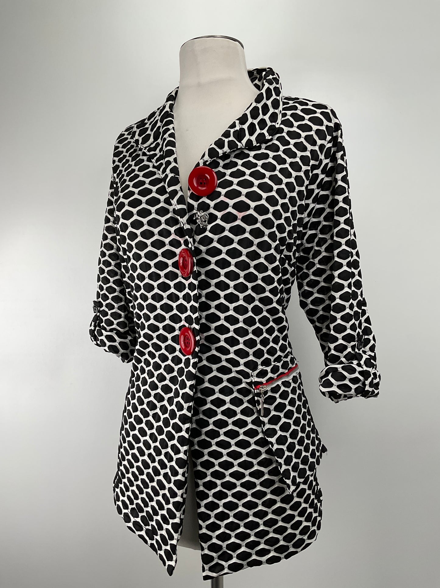 Chaqueta Negro de Lunares Pretty Woman