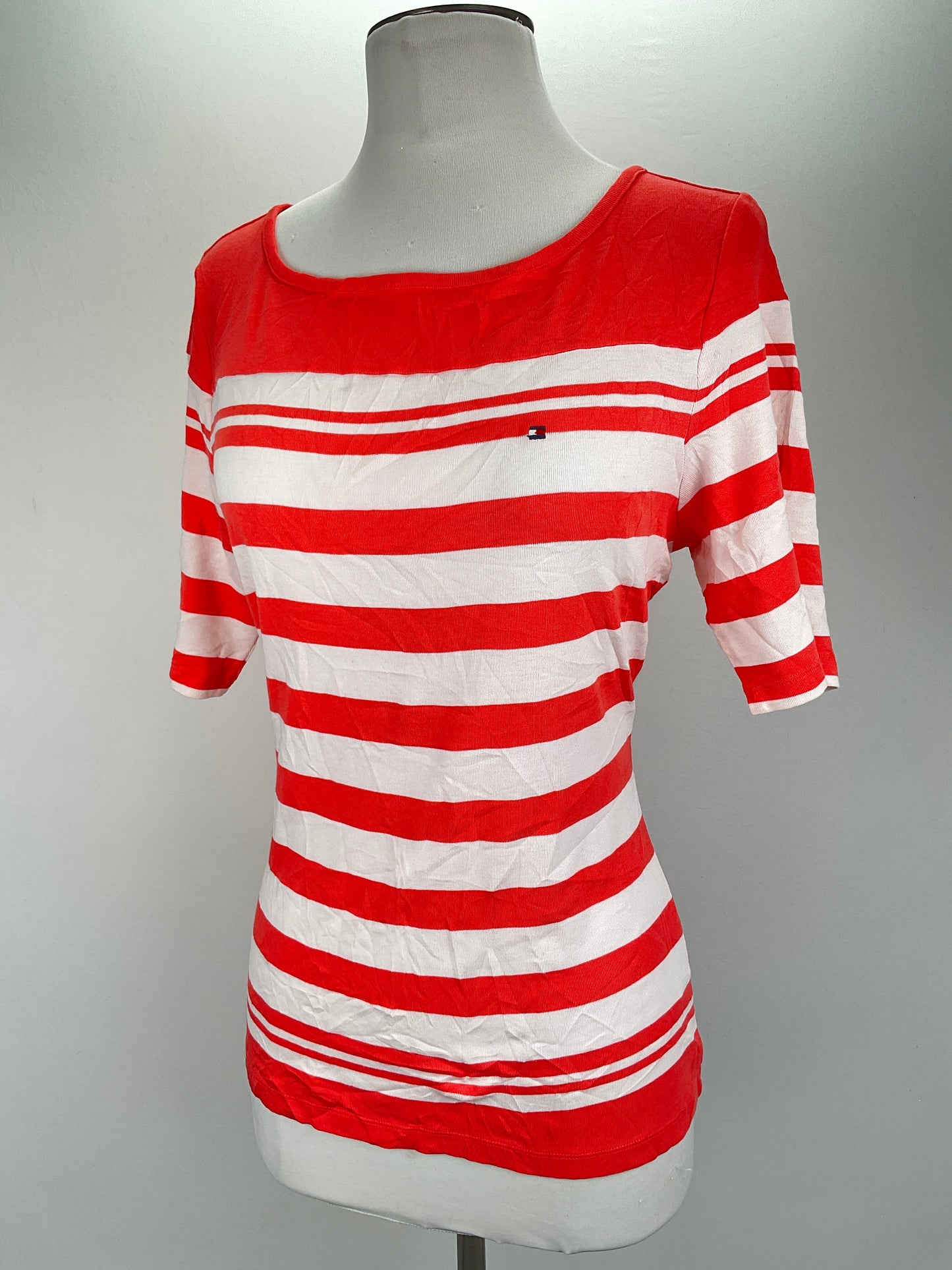 Blusa Naranja de Rayas Tommy Hilfiger