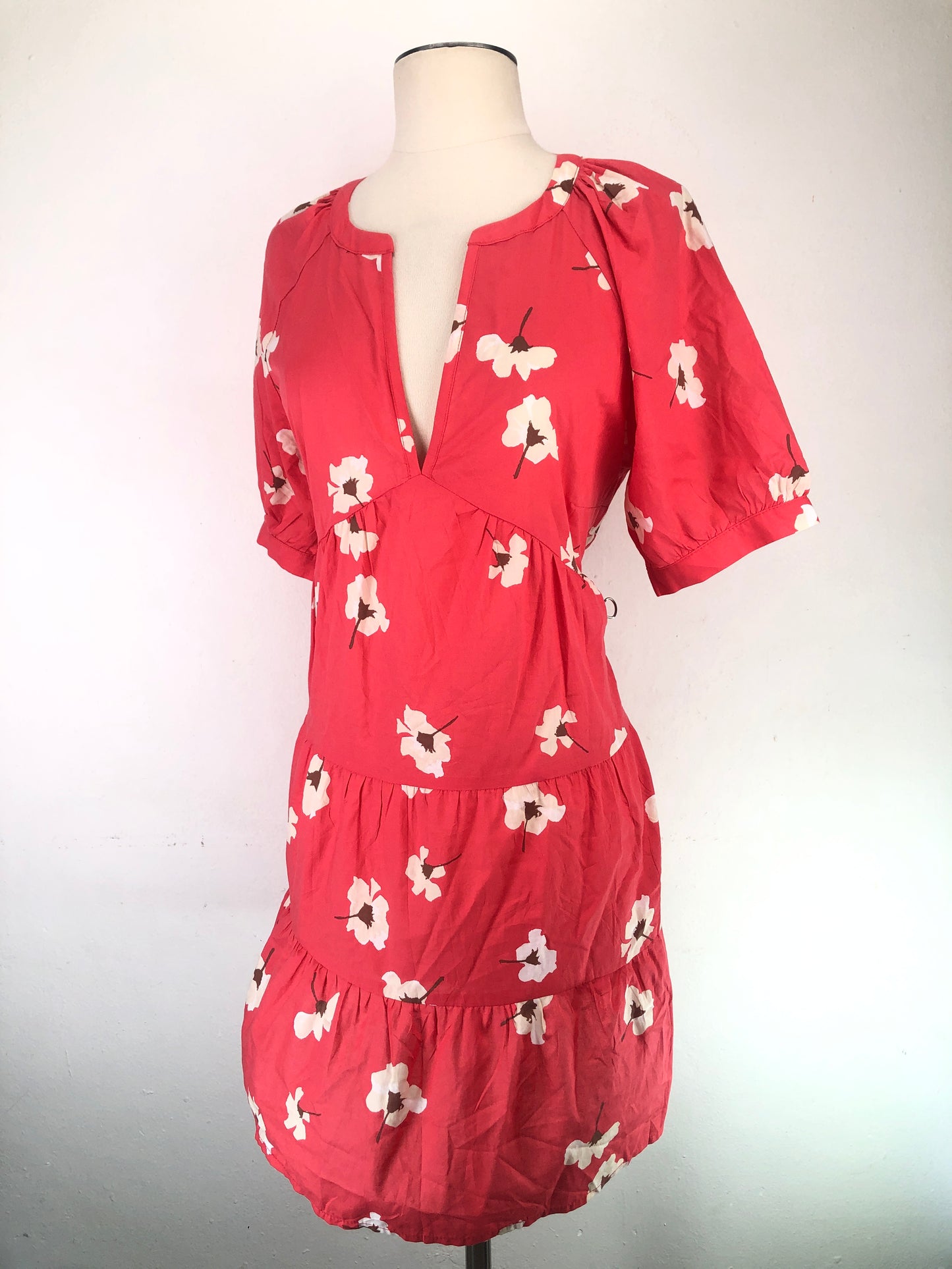 Vestido Rosado de Floral Universal Thread