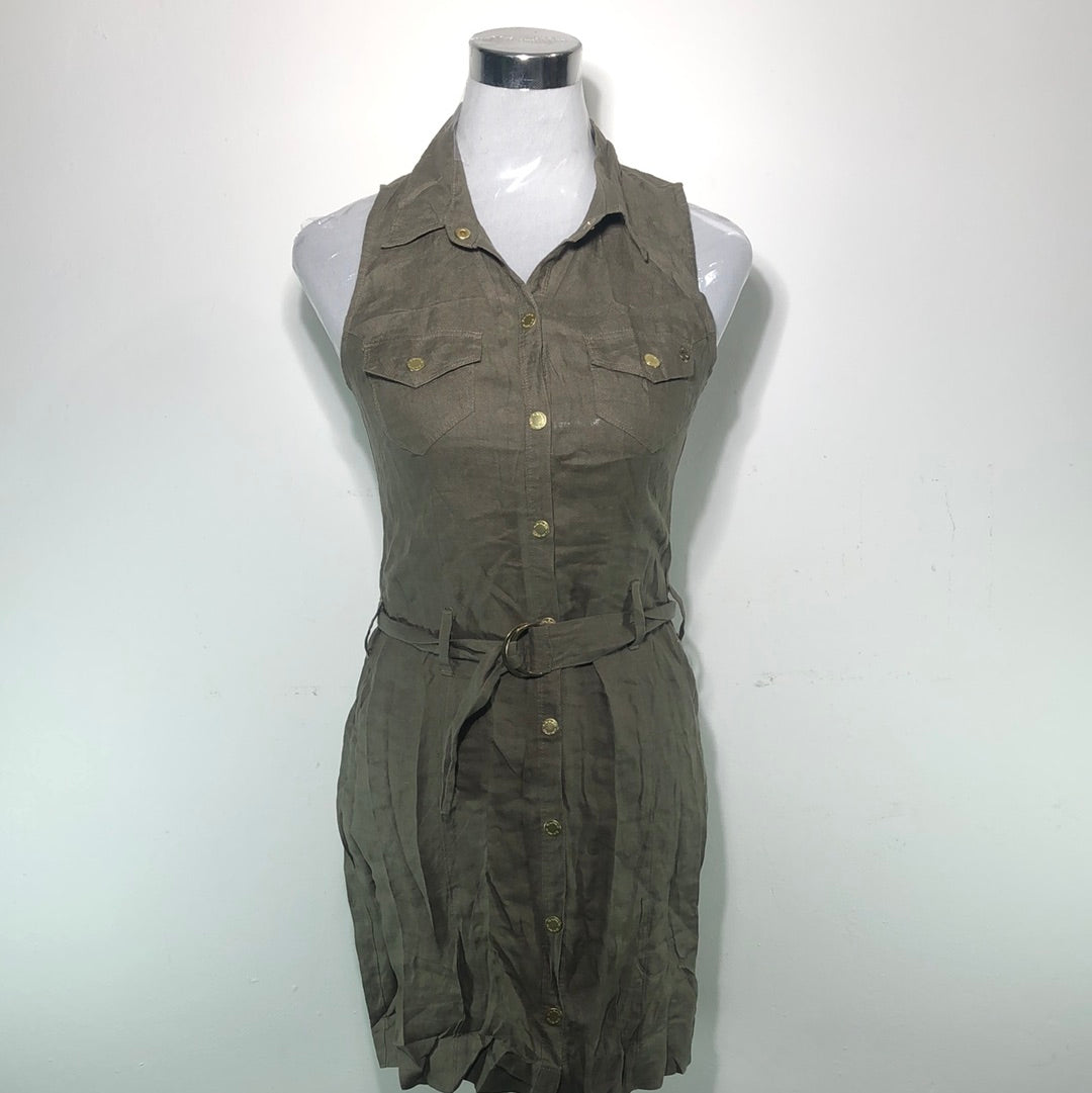 Vestido Verde Militar Guess