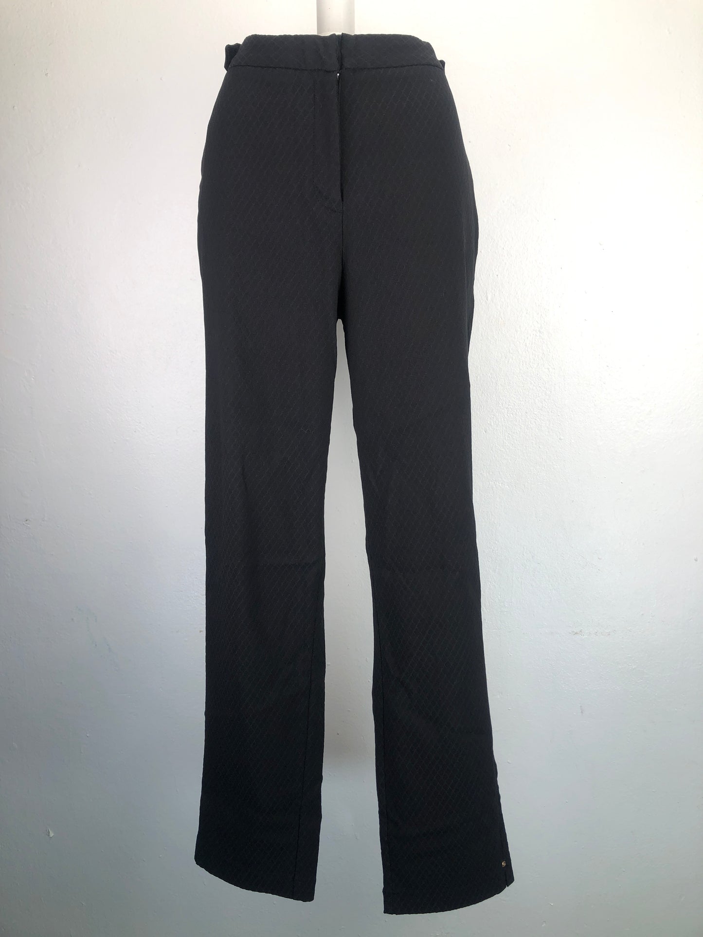 Pantalon Negro De Vestir Dana Buchman