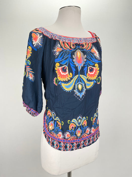 Blusa Azul marino Floral Jealous Tomato