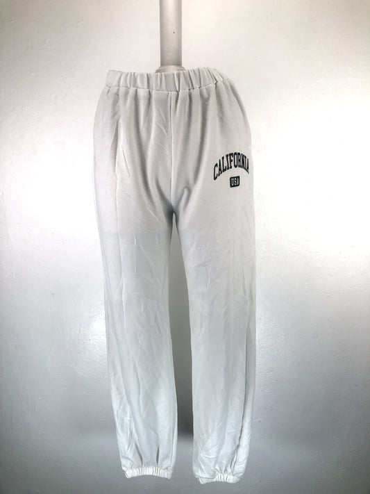 Joggers Blanco Deportivo California