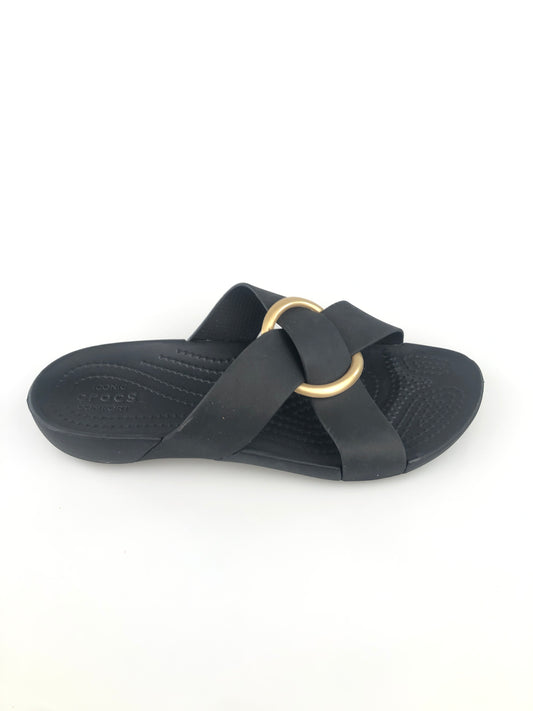 Sandalia Negro Crocs