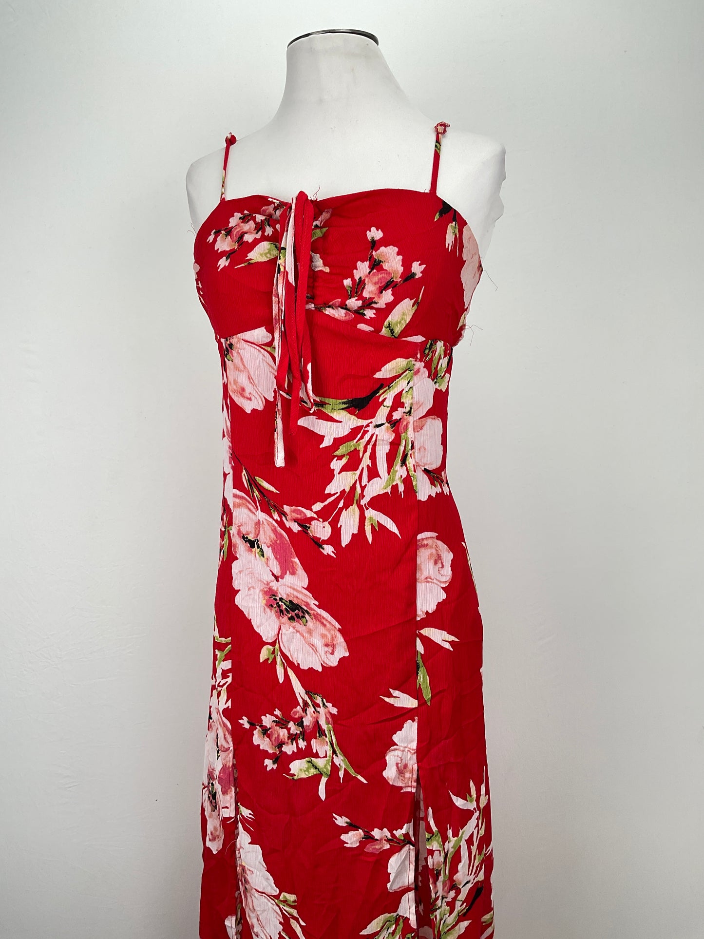 Vestido Rojo Floral Jealous Tomato