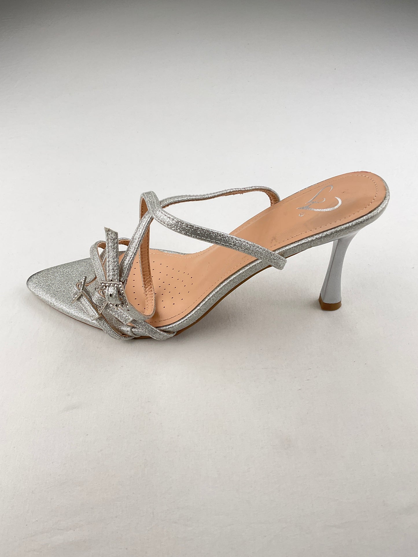 Zapatilla Plateado de Tacón Steve Madden