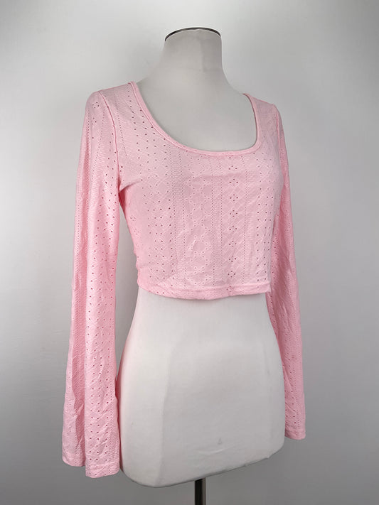 Blusa Rosado Floral Shein