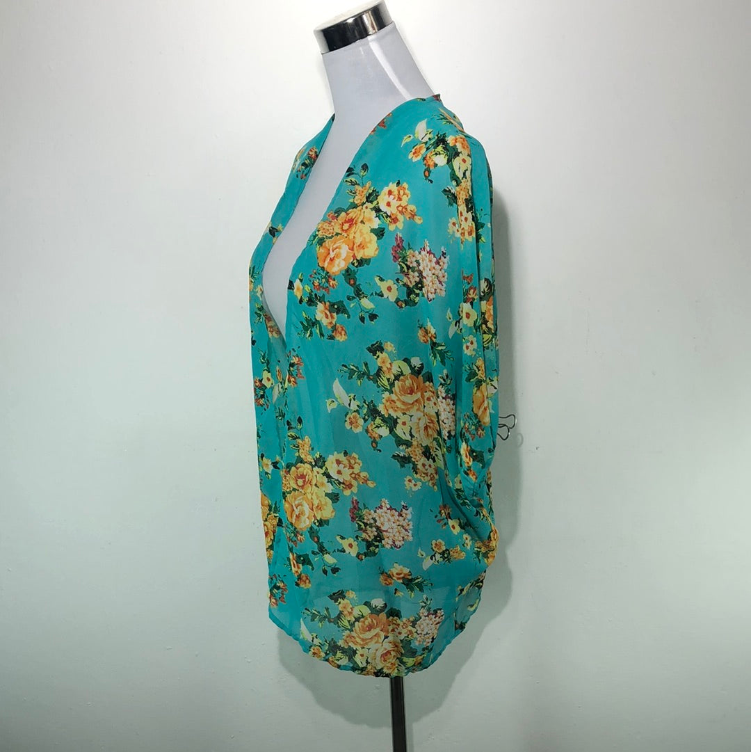 Sobretodo Verde de Flores Ooh la la