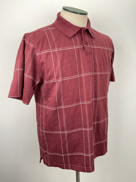 Camiseta rojo vino de Cuadro Vanheusen
