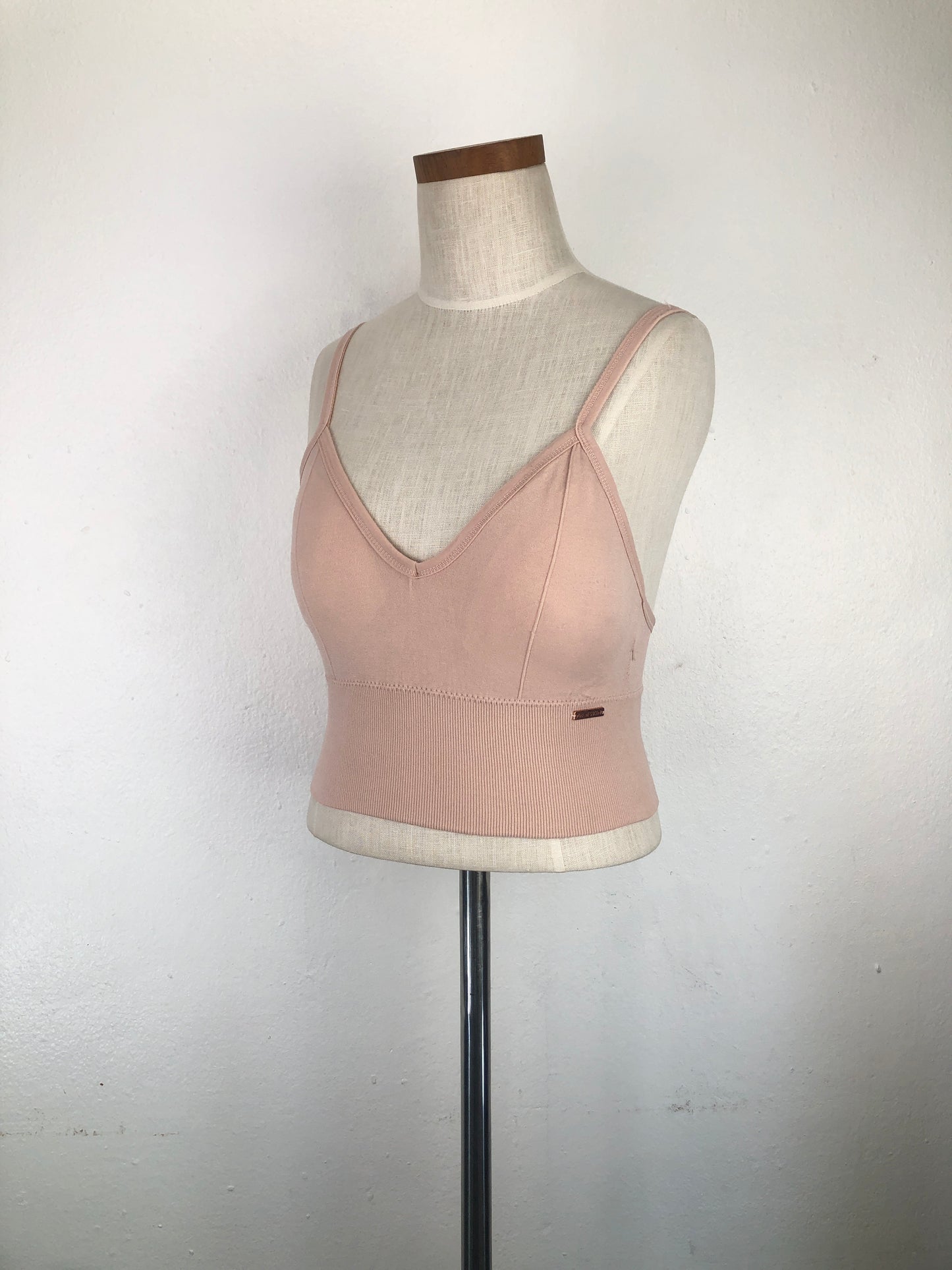 Blusita Nude Deportivo Pink