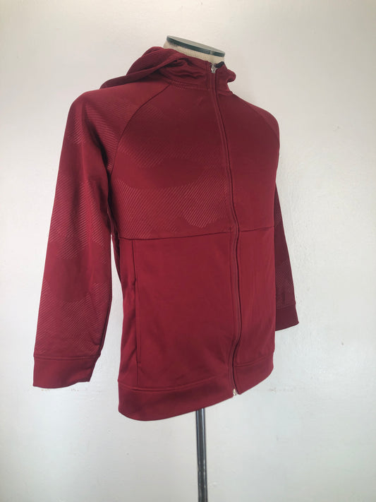 Abrigo Rojo Con gorro Xersion