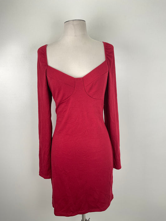 Vestido Rojo Vino Good Luck Gem